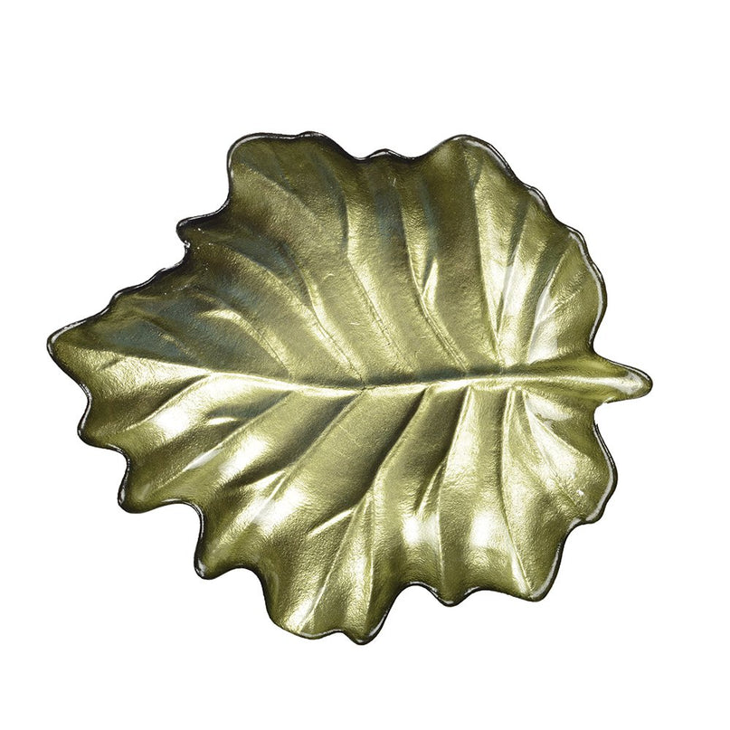 GROEN BLAD KOP 23X28X3,5CM