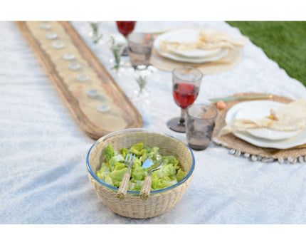 27x27x12.5cm rattan bowl