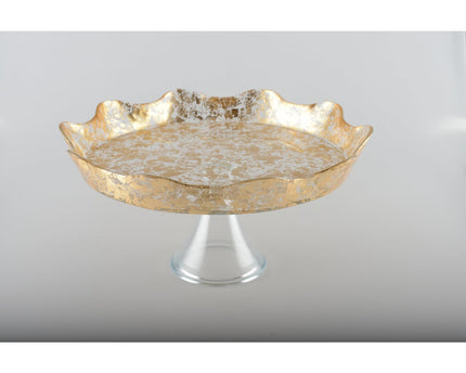 Gouden kanten cakebotel