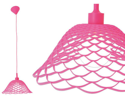 Siliconen hanger lamp "cera" in roze