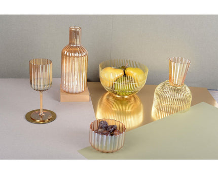 Gouden karaf 10,5x25,5 cm