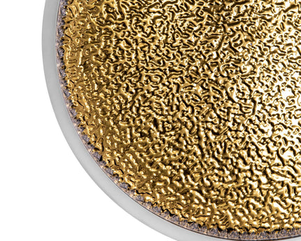 LED -plafondlamp Arany, plafondlamp gemaakt van metaal en plastic in zwart, met stevig ingebouwde LED's, dimbare, 40 cm diameter