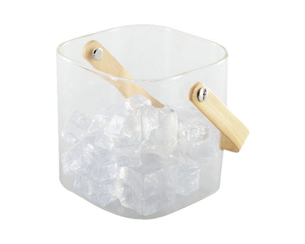 IJsemmer met houten handgreep 11,5x11x11cm