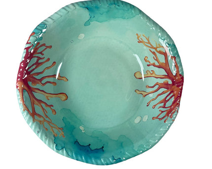 Holle plaat in melamine koraal 20x20x5.5 cm