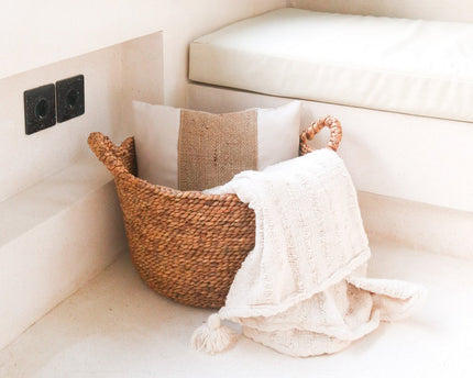 Wasmand | Plantenmand | Opbergmand SAMU van waterhyacint (3 maten)