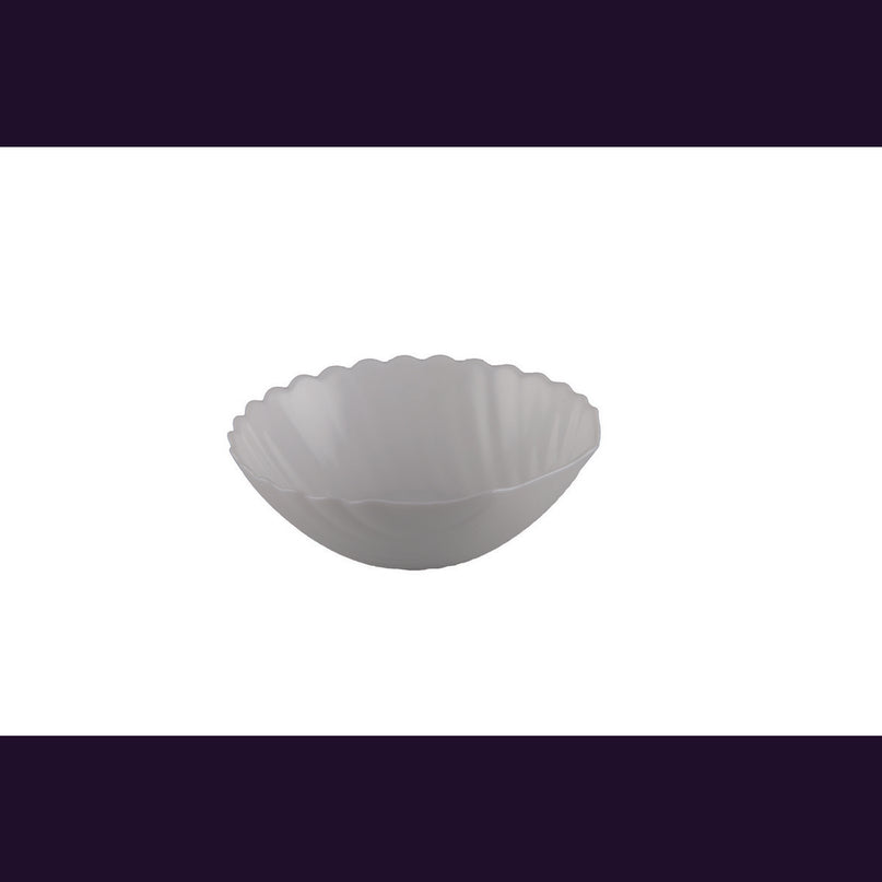 Witte schelpen kom 13,3 cm