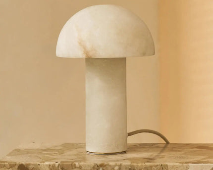 Francesco stijlvolle albasten lamp – handgemaakte luxe verlichting