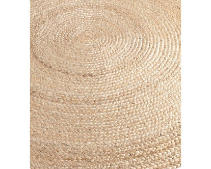Rond vloerkleed NATURA van naturel jute