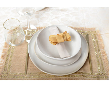 Witte holle plaat 18,7 cm