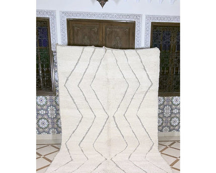 Authentiek Marokkaans Berber vloerkleed wol El Jadida 190 x 292 cm