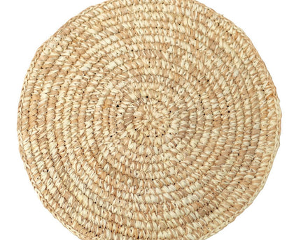 Placemat Tafelmat Rond Van Raffia (Set van 2, 4 of 6) URUP