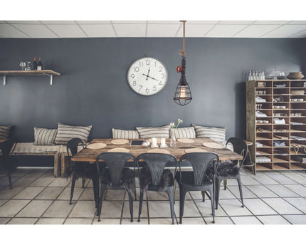 Hanger lamp "regia", black metal, henneptouw, E27 -versie, verlichting voor woonkamer, jeugdruimte of kantoor