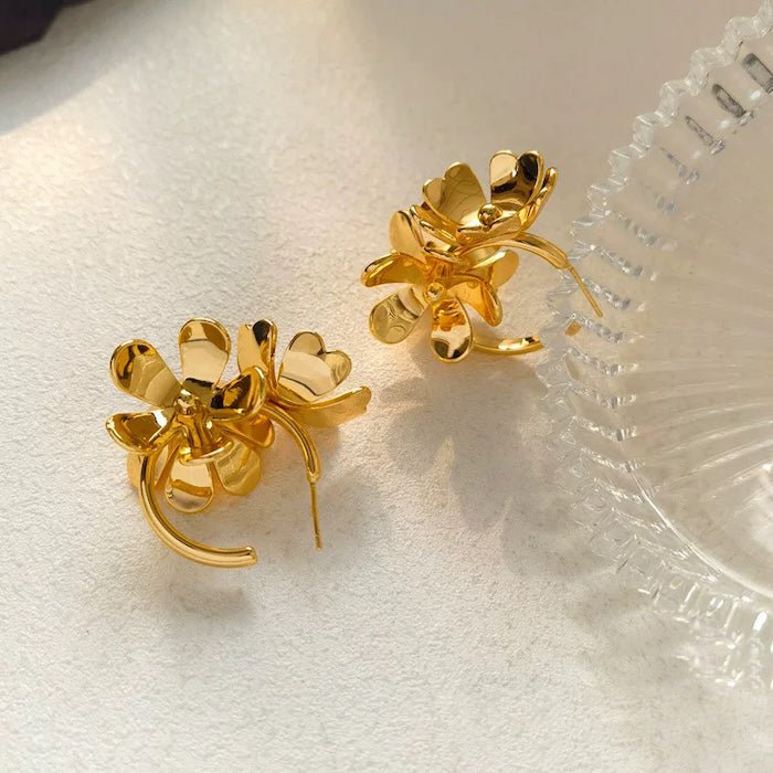 Dynamische levendige bloemblaadjes Hoopoorbellen