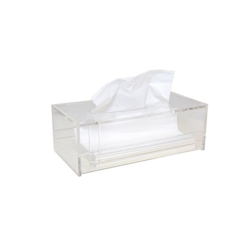 Rechthoekige acryl handler doos
