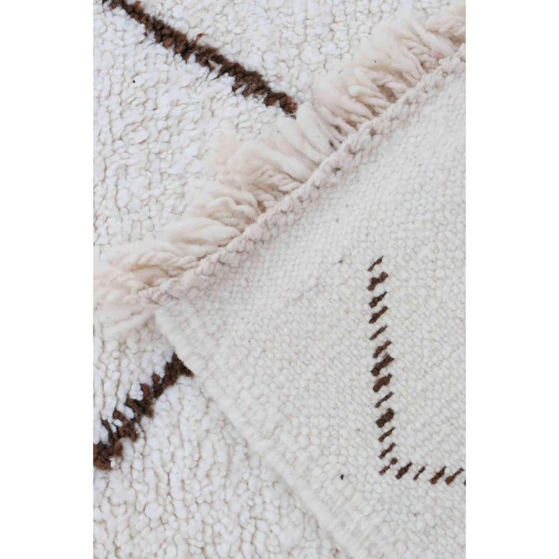 Zuiver wollen Marokkaans Berber-tapijt 159 x 245 cm
