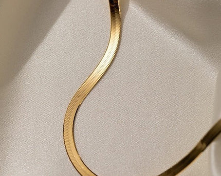 Unisex visgraatketting - 5 mm breed
