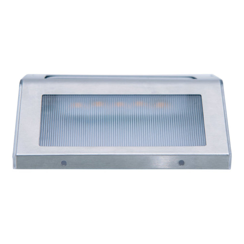 4 Set LED LED Solar Outer Light, voor buiten, wandlamp-metaal en plastic in stalen blank, met geïntegreerde LED