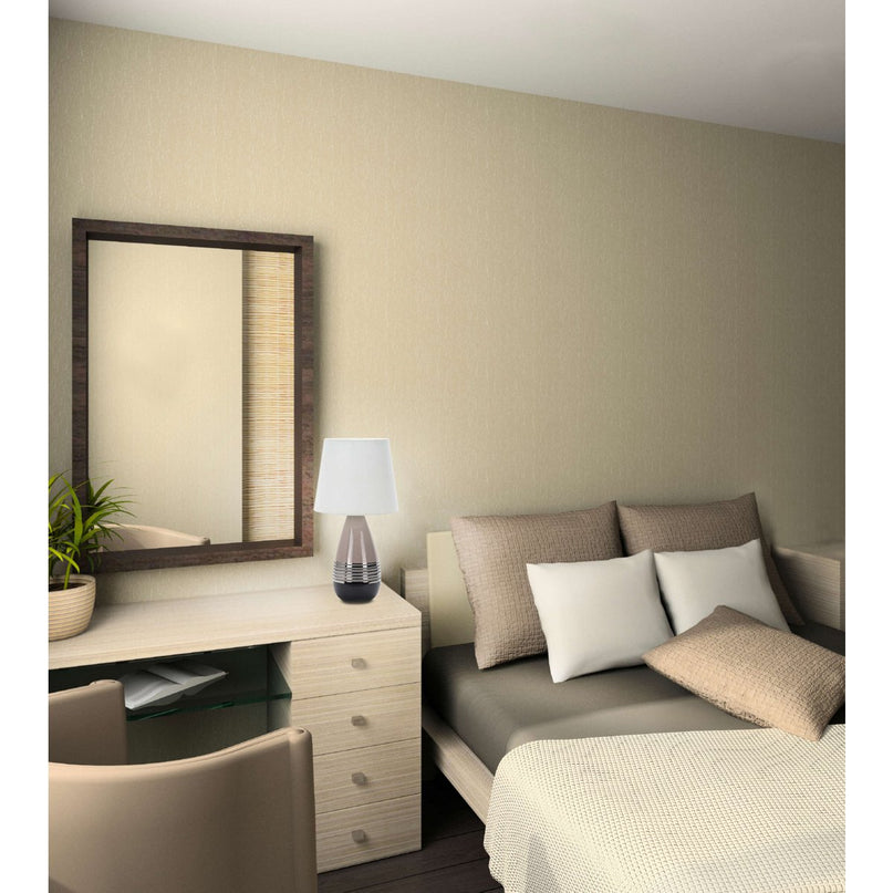 Keramische tafellamp "Carrara" h: 38cm