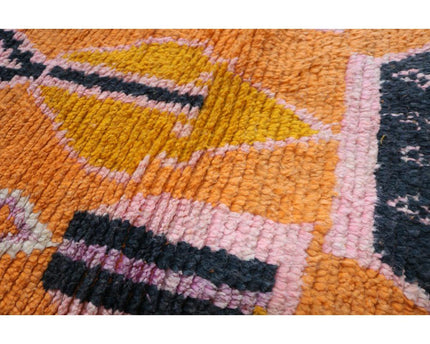 Zuiver wollen Marokkaans Berber halkleed 77 x 375 cm