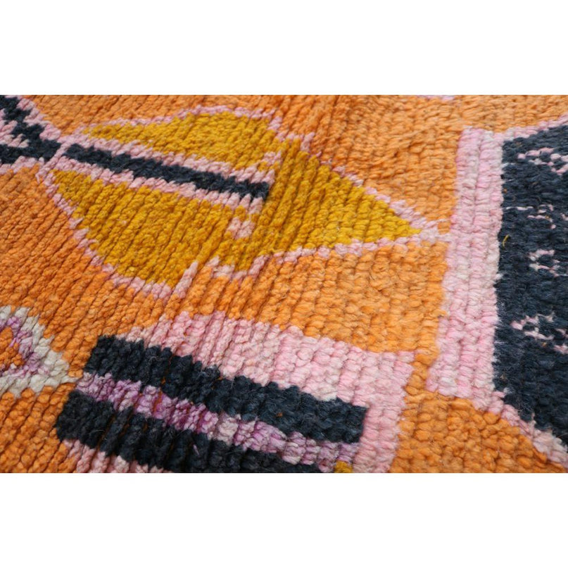 Zuiver wollen Marokkaans Berber halkleed 77 x 375 cm