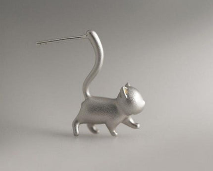 Cute Cat Design Speelse oorbellen