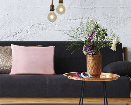 Metalen metalen Baldachin met 2 personen "Ontario" Decoratieve hanglamp gemaakt van metaal in alt-messing en jute, E27-versies, verlichting voor woonkamers of kantoor.