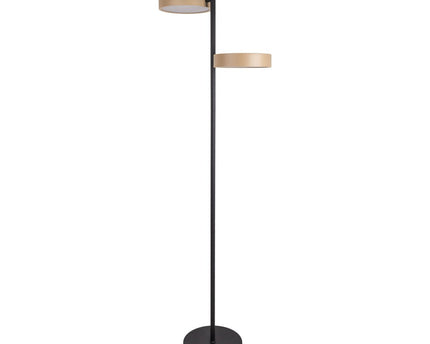 LED -vloerlamp "Tessa" amandel