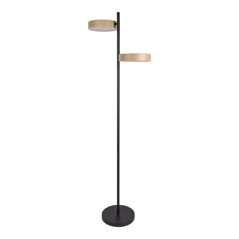 LED -vloerlamp "Tessa" amandel
