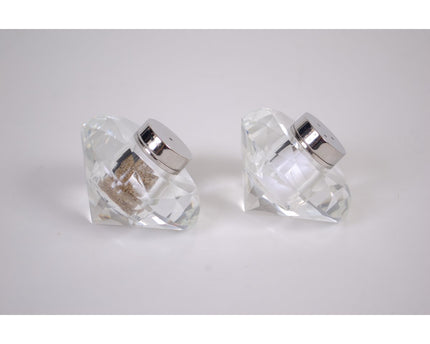 Zout en peperkristal 7 cm