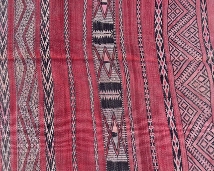 Zuiver wollen Marokkaans Kelim Berber tapijt 150 x 282 cm