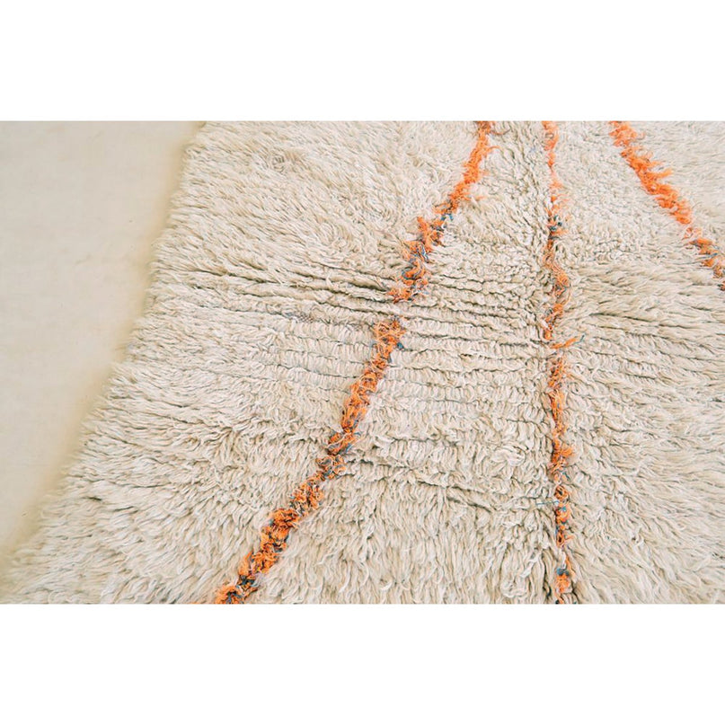 Zuiver wollen Marokkaans Berber-tapijt 133 x 182 cm