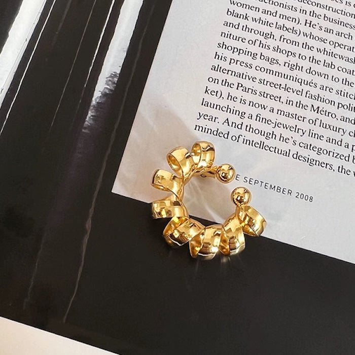 Uniek draadontwerp oorschijfje-één stuk