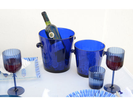 Blue Champagne Dark Champagne 20.3x20.3x21.2cm