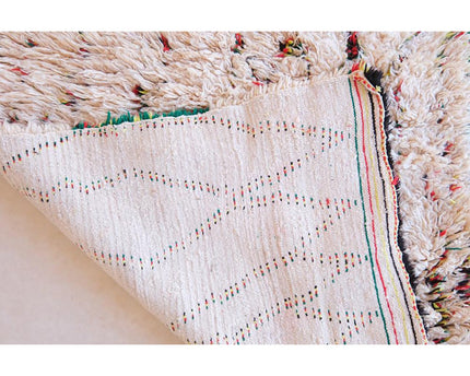 Zuiver wollen Marokkaans Berber-tapijt 95 x 205 cm