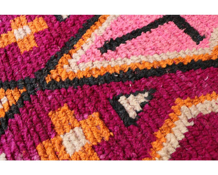 Zuiver wollen Marokkaans Berber halkleed 78 x 507 cm