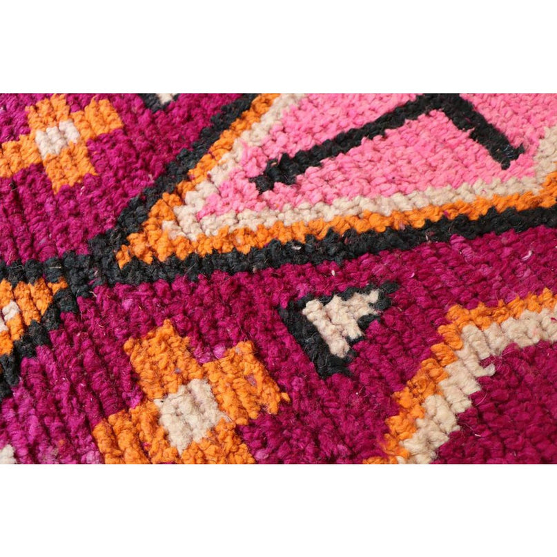 Zuiver wollen Marokkaans Berber halkleed 78 x 507 cm