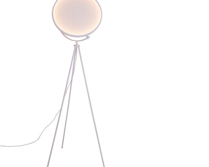 Textiel vloerlamp "Munega" h: 156cm