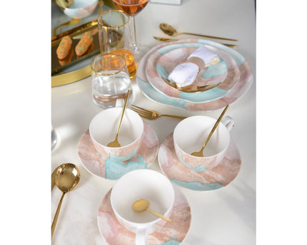 Koffiekopjes en onder kopjes - schatmijn - veel van 2