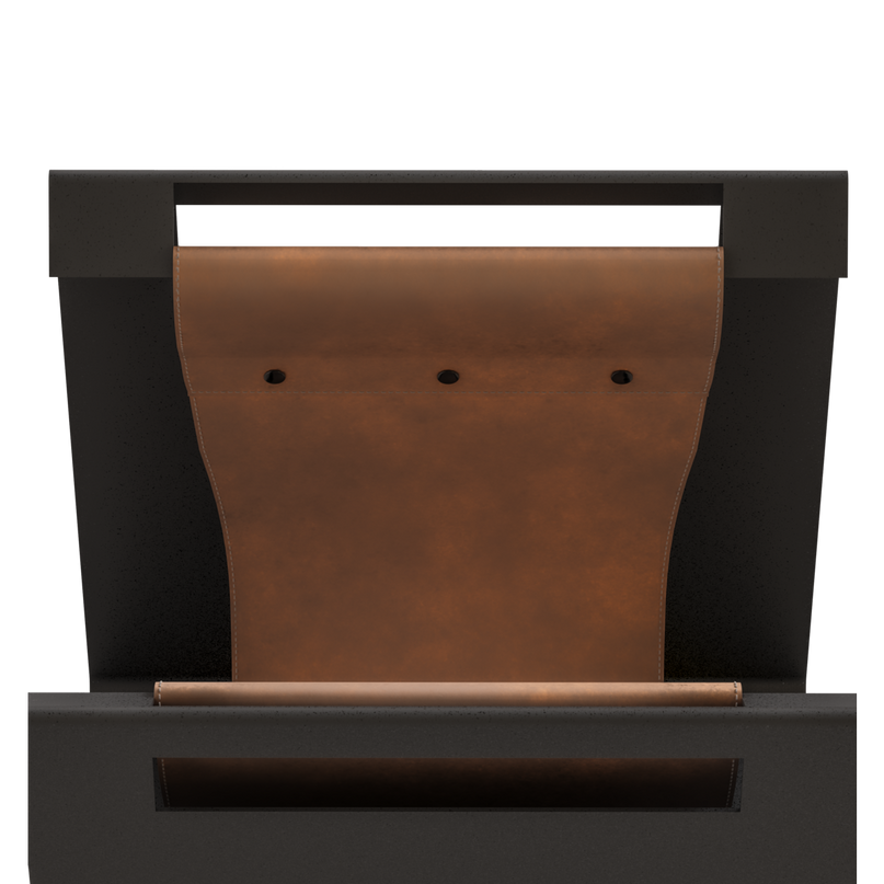 Gorillz Stash - Leer - Tijdschriftenhouder - Bruin
