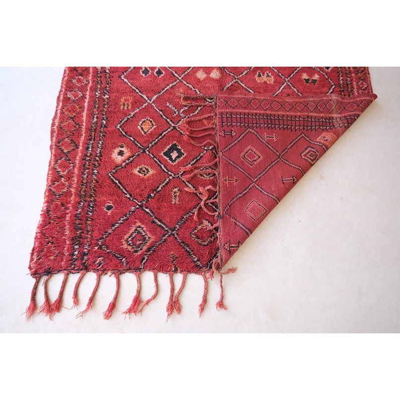 Zuiver wollen Marokkaans Berber-tapijt 197 x 313 cm