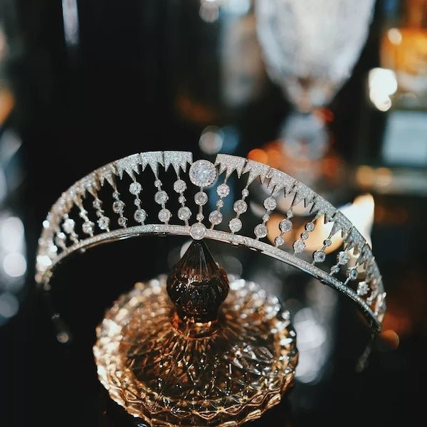 Prinses Koninklijke elegantie kristallen tiara's