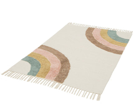 RAINBOW katoenen kindervloerkleed