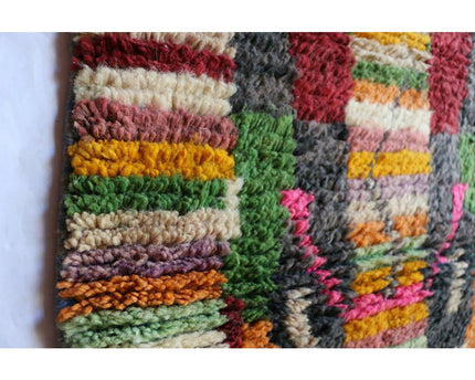 Berber eigentijds wollen gangkleed 72 x 355 cm