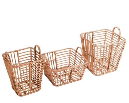 Wasmand | Plantenmand | Opbergmand KUPANG gemaakt van rotan (3 maten)