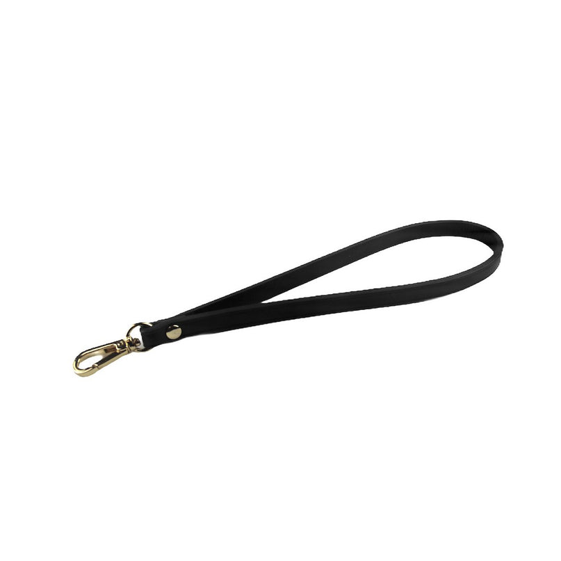 Leren polsband