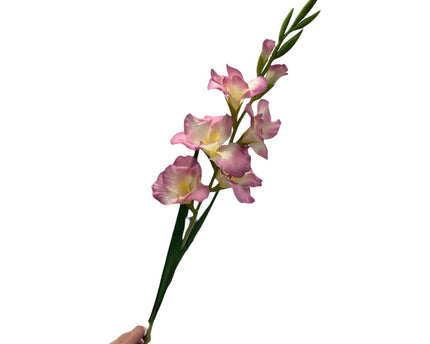 Geurende gladiolen | Zijden kunstbloem | Lengte 91cm  1pcs