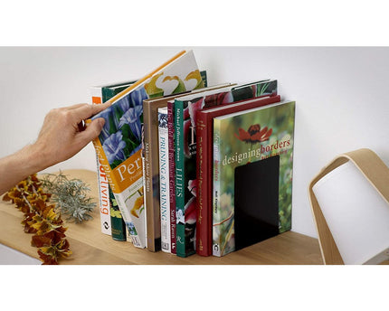 Gorillz Design- Regal- Boekensteun 2 Stuks -Zwart