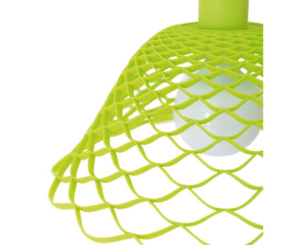 Siliconen hanglamp "cera" in groen