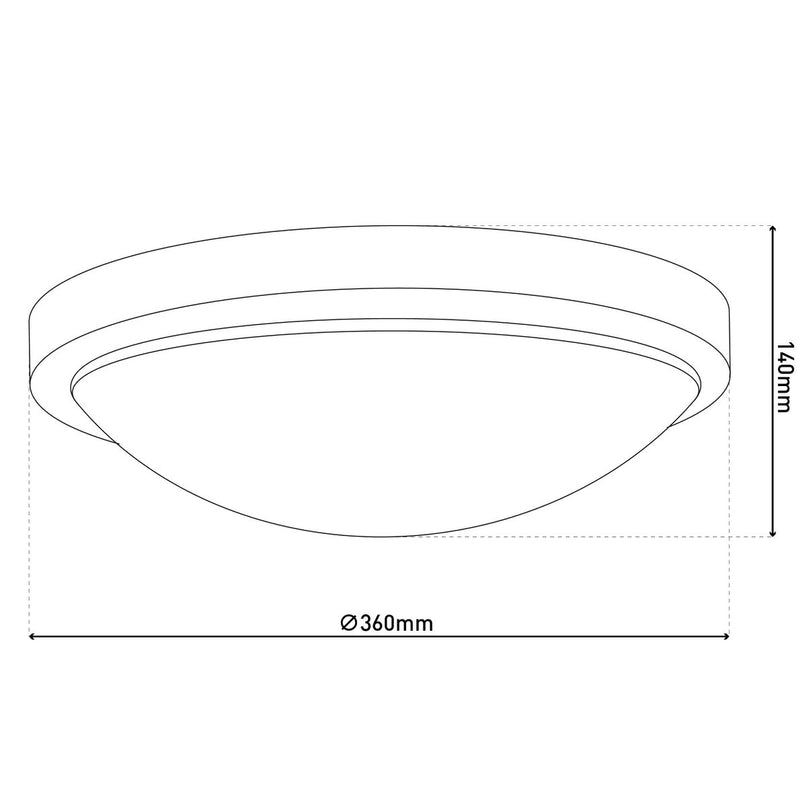 LED -wand- en plafondlamp "Catania" Ø 29 cm, chroom -gekleurd metaal, wit plastic (PMMA), dimbaar, kristaleffect, geheugeneffect, nachtlicht