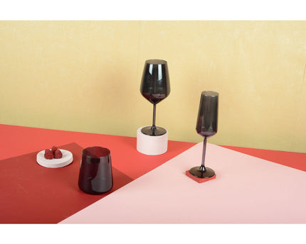 Black Champagne Flutes - Set van 6